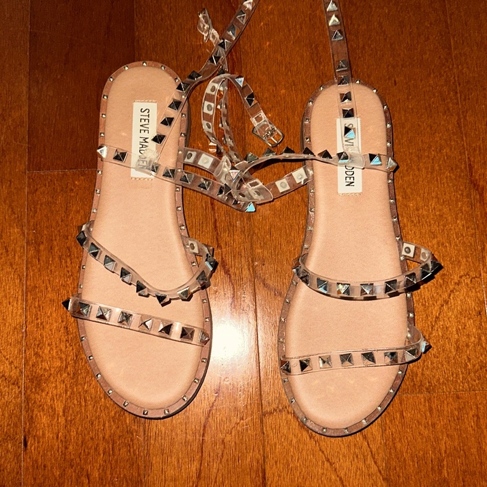 Stev Madden studded sandals